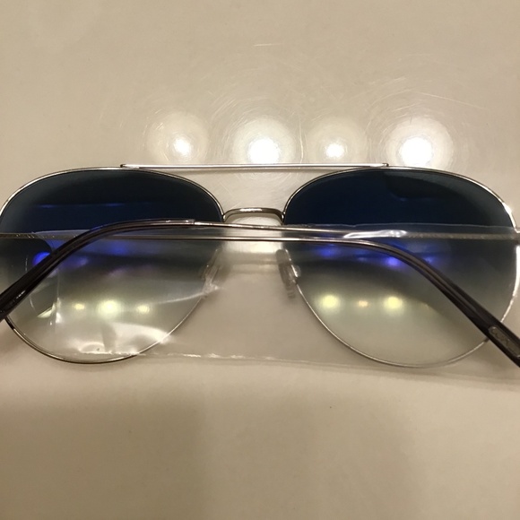 OLIVER PEOPLES AIRDALE AVIATOR SUNGLASSES - Picture 12 of 16